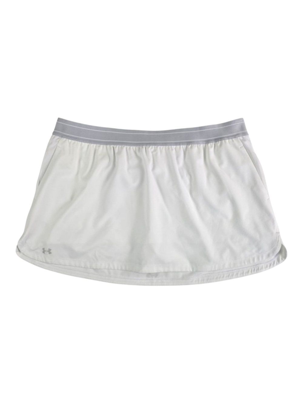 NWT Under Armour Women's Golf Tennis Skort Pockets Stretch Lightweight White 2XL